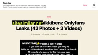 Sites Like Nudostar.com 50 (Nudostar.com) alternatives